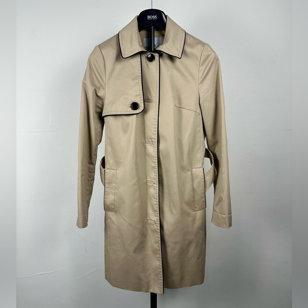 H&M Trench Coat with Black Accents